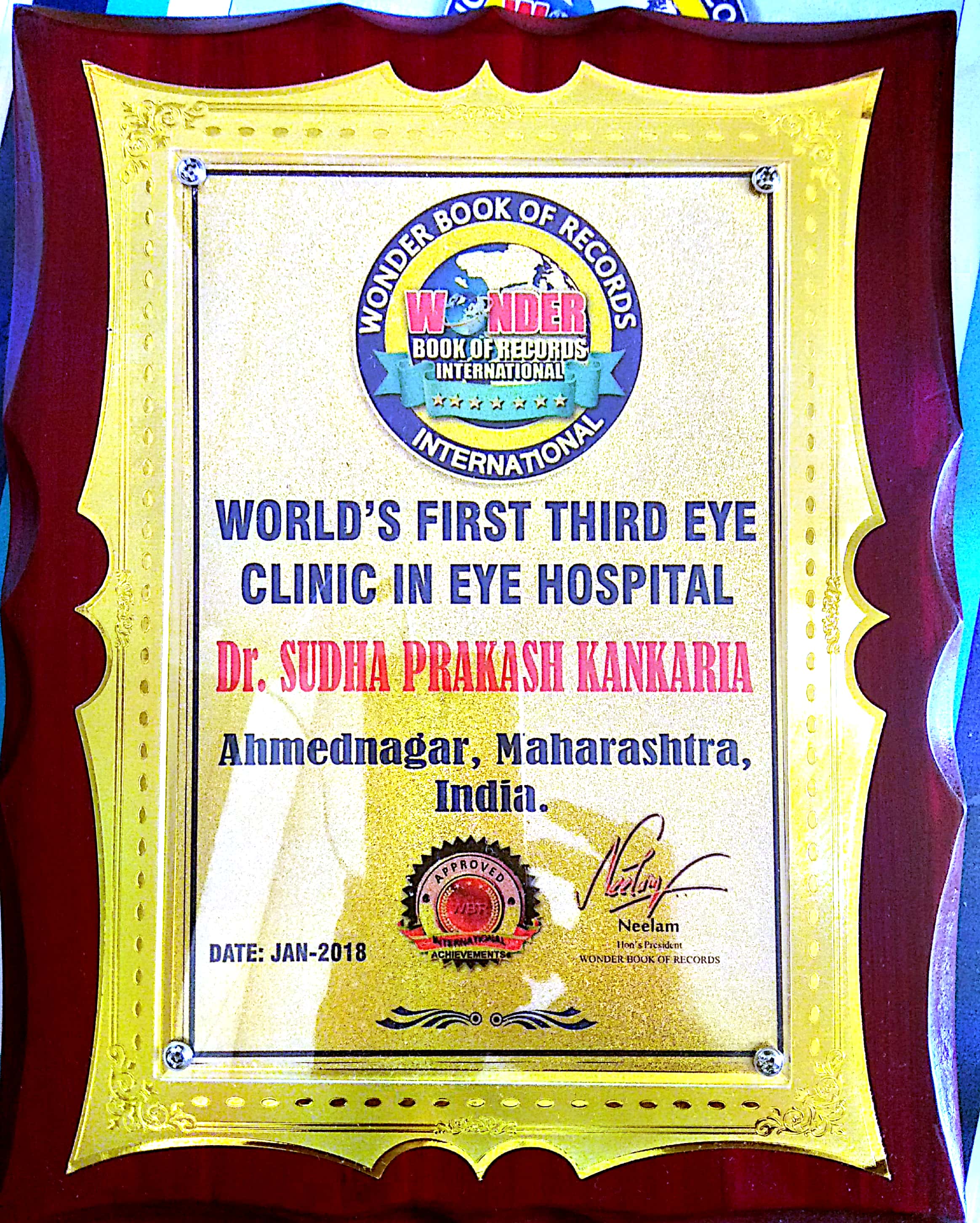 Third Eye World record Certificate (2) Third Eye World record Certificate (2)